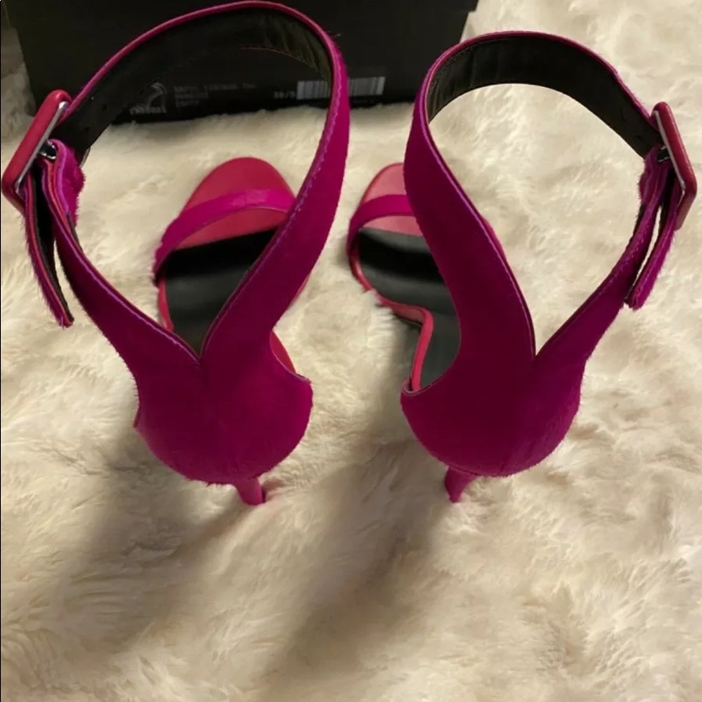 Giuseppe Zanotti Nereidi Hot Pink 105 Sandals 38.5 - Picture 9 of 11